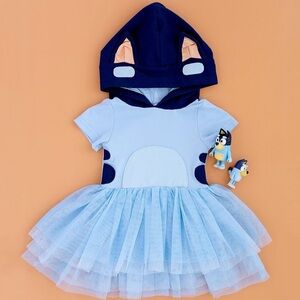 Taylor Joelle Blue Doggo Dress